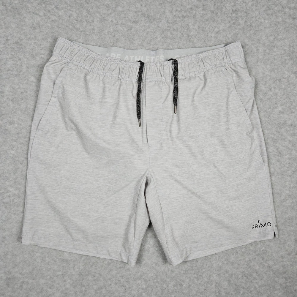 Primo Golf (Men's Large) Grey 9" Inseam Lined Shorts Athletic Performance Active